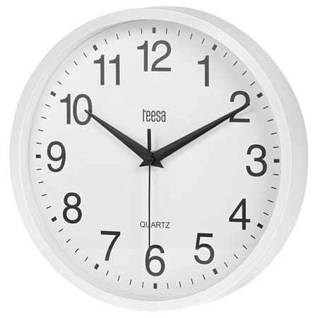 Teesa CEAS PERETE 25CM ALB TEESA