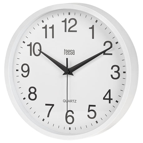 Teesa CEAS PERETE 25CM ALB TEESA