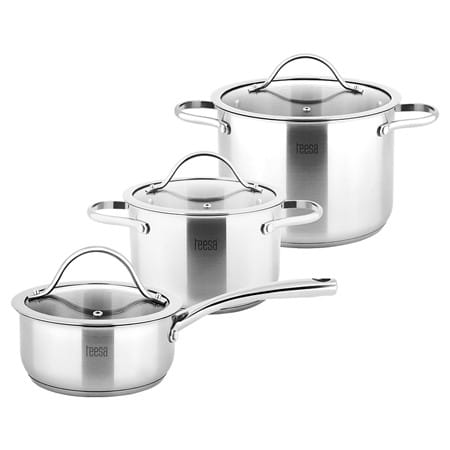 Teesa Set oale Set Oale Teesa Cook Expert Master TSA0141 | Inox 18/10, 3 Piese