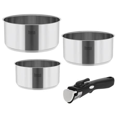 Teesa Set oale Set Oale Teesa TSA0148 | 3 Piese, Maner Detasabil, Cook Expert