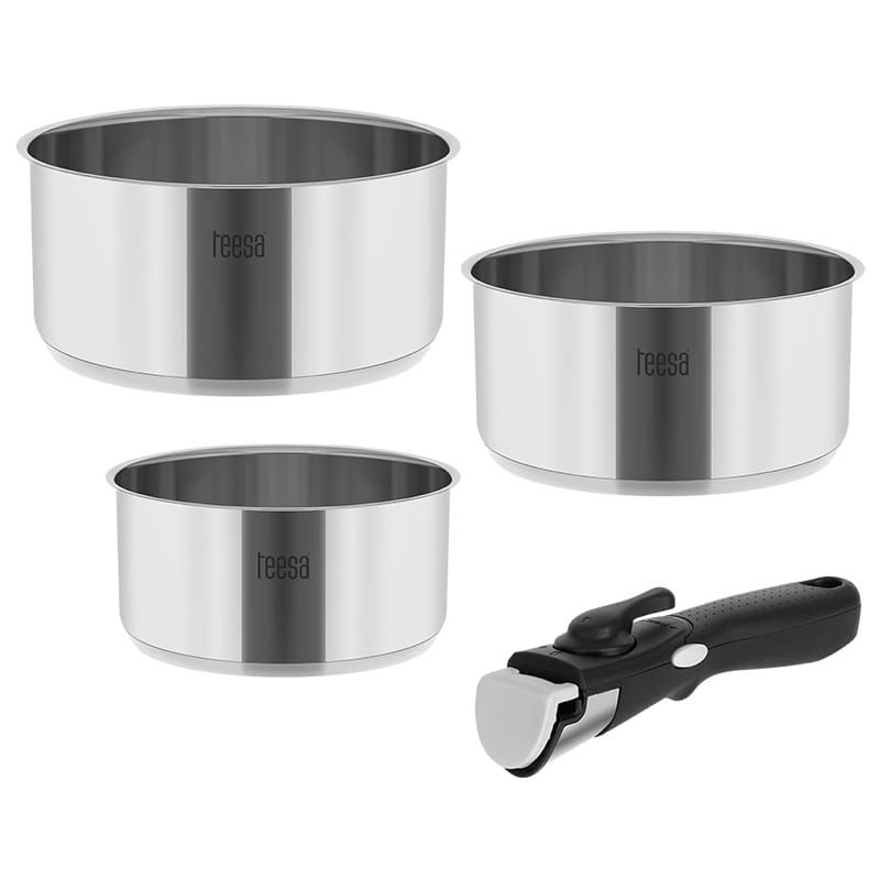 Teesa Set oale Set Oale Teesa TSA0148 | 3 Piese, Maner Detasabil, Cook Expert