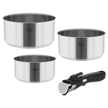 Teesa Set oale Set Oale Teesa TSA0148 | 3 Piese, Maner Detasabil, Cook Expert