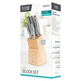 Teesa SET 5 CUTITE IN BLOC LEMN TEESA