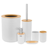 Teesa Accesorii baie Set Accesorii Baie Teesa TSA0400-W | 6 Piese, Alb
