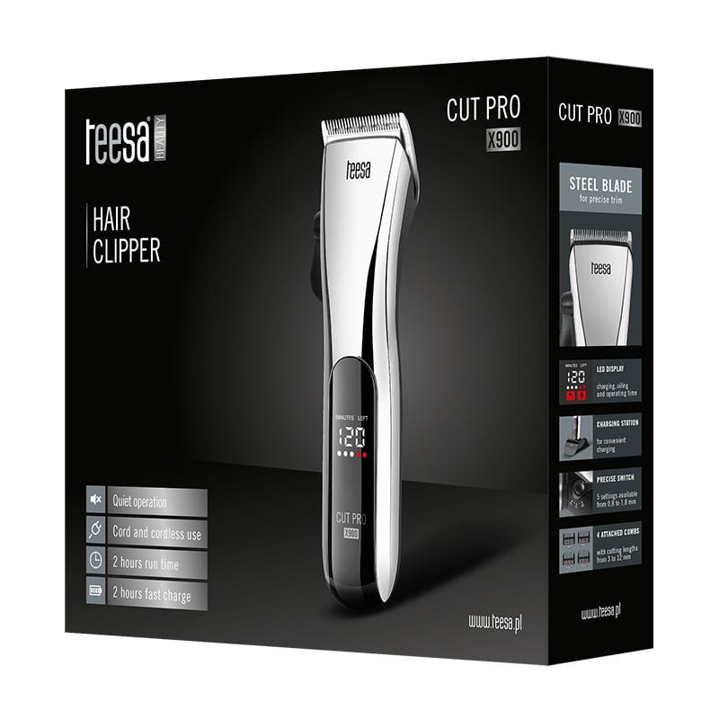 Teesa Aparat de tuns Aparat de tuns Teesa TSA0523 | Fara fir, Acumulator, Lame inox