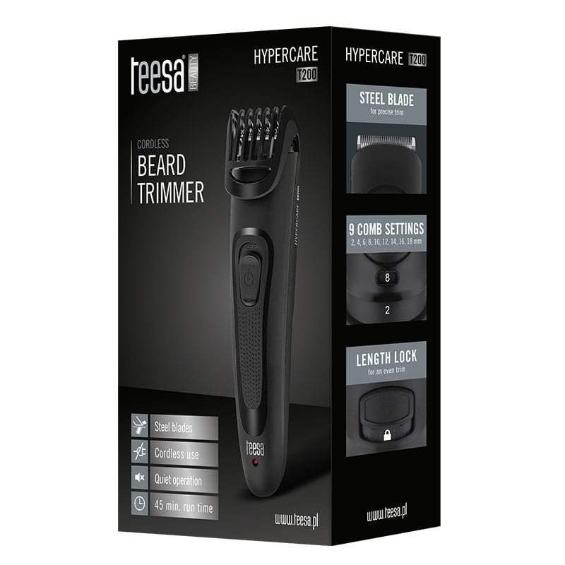 Teesa CORDLESS BEARD TRIMMER HYPERCARE T200 TEESA