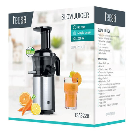 Teesa Storcator de fructe Storcator De Fructe Teesa TSA3228 | Slow Juicer, Viteza Mica, Extractie La Rece