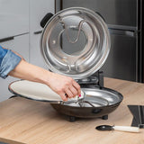Teesa Aparat de gatit Aparat Preparare Pizza Teesa TSA3231 | Supreme, 1200W, Placi Antiaderente