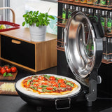 Teesa Aparat de gatit Aparat Preparare Pizza Teesa TSA3231 | Supreme, 1200W, Placi Antiaderente