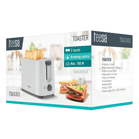 Teesa Toaster Toaster Teesa TSA3301 | 700W, 60cm
