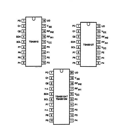 PC-Doc.ro CIRCUIT PLL 1.3GHZ BIDIRECTIONAL IIC,  TSA5512