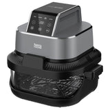 Teesa Air Fryer Friteuza cu aer Teesa TSA8090 | 4L+1.5L, 1500W, Sticla