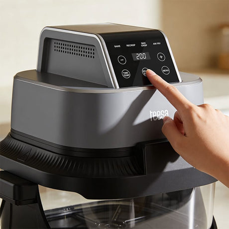 Teesa Air Fryer Friteuza cu aer Teesa TSA8090 | 4L+1.5L, 1500W, Sticla
