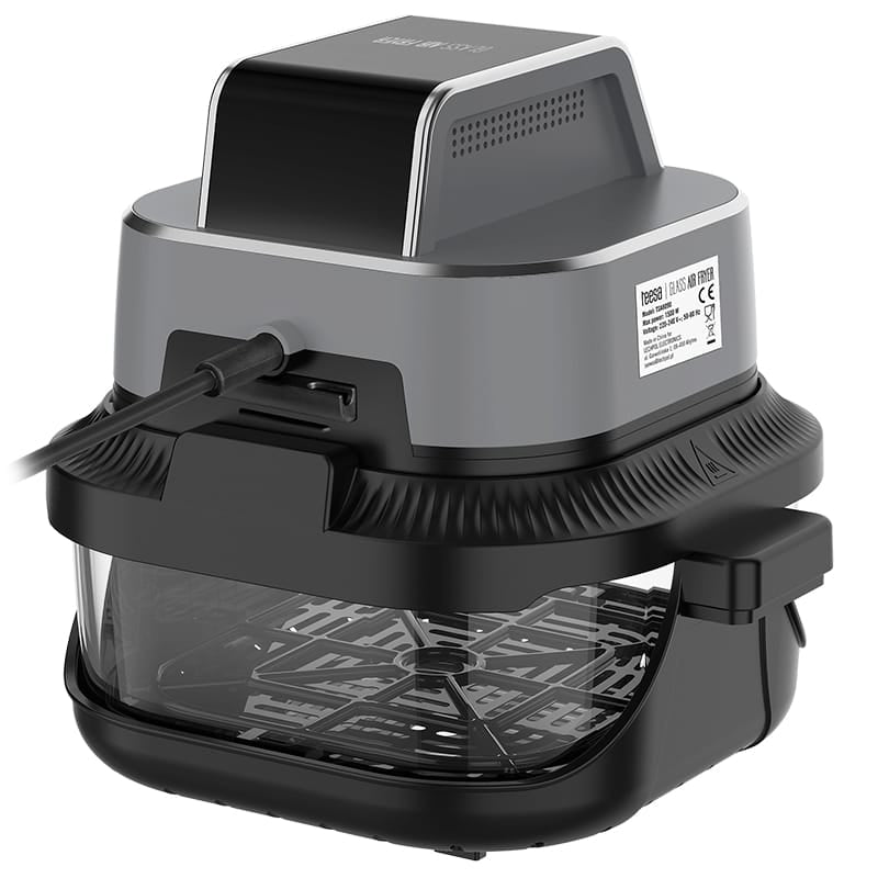 Teesa Air Fryer Friteuza cu aer Teesa TSA8090 | 4L+1.5L, 1500W, Sticla