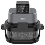 Teesa Air Fryer Friteuza cu aer Teesa TSA8090 | 4L+1.5L, 1500W, Sticla