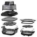 Teesa Air Fryer Friteuza cu aer Teesa TSA8090 | 4L+1.5L, 1500W, Sticla