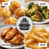 Teesa Air Fryer Friteuza cu aer Teesa TSA8090 | 4L+1.5L, 1500W, Sticla