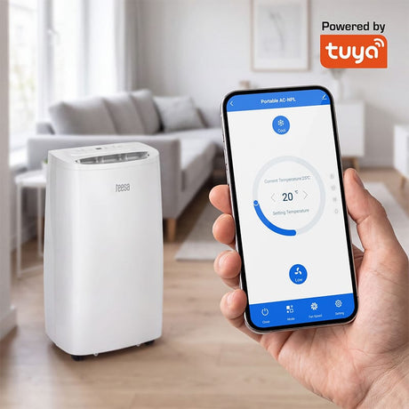 Teesa Aer conditionat portabil Aer Conditionat Portabil Teesa TSA8121 | 14000BTU, Wi-Fi, Tuya