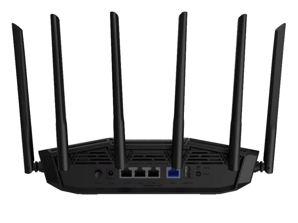Asus Router Router Gaming Asus TUF-BE6500 | Dual Band, WiFi 7, 4K-QAM, AiMesh, 4G/5G