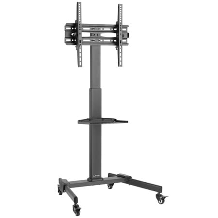 LTC Suport mobil TV LED/LCD LTC 32-55 inch, VESA 100x100-400x400, max 35 kg, cu raft accesorii/PlayStation