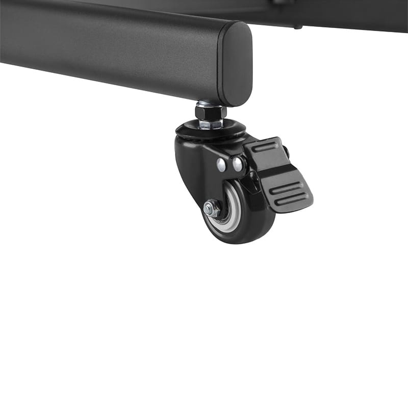 LTC Suport mobil TV LED/LCD LTC 32-55 inch, VESA 100x100-400x400, max 35 kg, cu raft accesorii/PlayStation