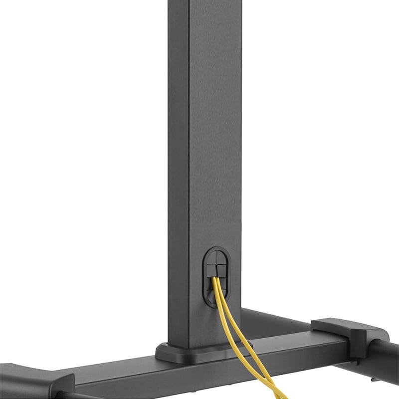 LTC Suport mobil TV LED/LCD LTC 32-55 inch, VESA 100x100-400x400, max 35 kg, cu raft accesorii/PlayStation