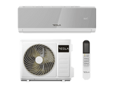 Tesla Aparat aer conditionat Aparat de aer conditionat Tesla Select Style TT34EX82SM-1232IAW, 12000 BTU, Clasa A++, Inverter, Incalzire, Turbo, I Feel, Functie Antifungica, Autocuratare, Timer, Filtru lavabil, Carcasa anti-rugina, R32, WiFi, Argintiu