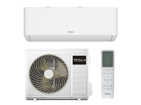 Tesla Aparat aer conditionat Aparat de aer conditionat Tesla Superior TT34TP21W-1232IAWT, 12000 BTU, Clasa A++, Inverter, Incalzire, Turbo, I Feel, Functie Antifungica, Autocuratare, Timer, Filtru lavabil, flux aer 3D, Incalzire unitate externa, R32, Wi-Fi, afisaj LED ascuns