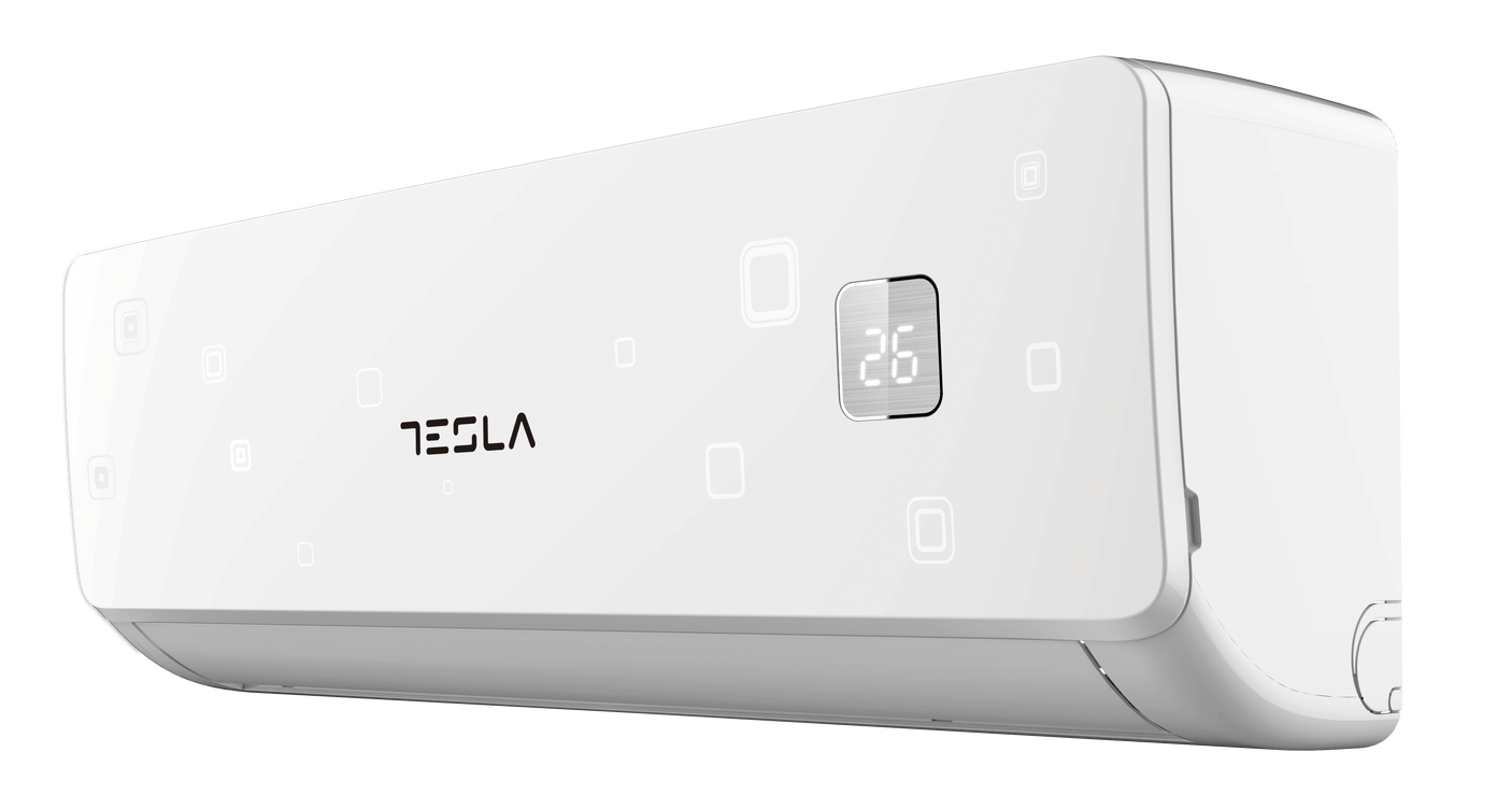 Tesla Aparat aer conditionat Aparat de aer conditionat Tesla Select TA53FFUL-1832IAW, 18000 BTU, Clasa A++, Inverter, Incalzire, Turbo, I Feel, Functie Antifungica, Autocuratare, Timer, Filtru lavabil, Carcasa anti-rugina, R32, WiFi