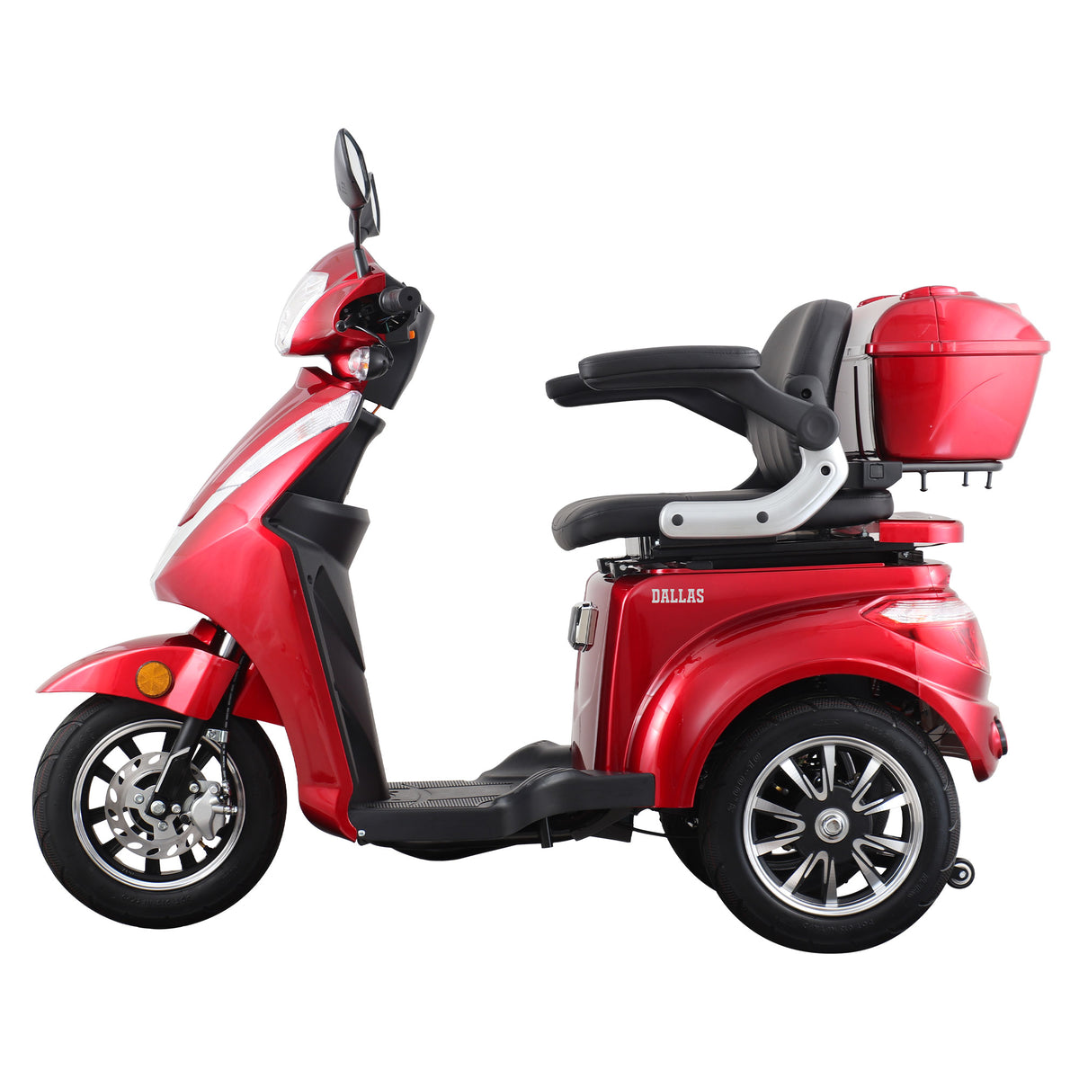 Trotineta Electrica Samus Dallas-3R1-10T1000-60V20-Red | 1000W, 60V, 20Ah, Rosu