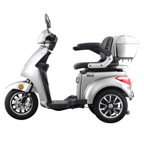 Trotineta Electrica Samus Dallas-3R1-10T1000-60V20-Silver | 1000W, 60V, 20Ah, Argintiu