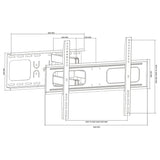 Cabletech SUPORT LED TV HIGH CLASS 37-70 INCH CABLETECH