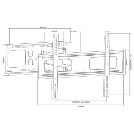 Cabletech SUPORT LED TV HIGH CLASS 37-70 INCH CABLETECH
