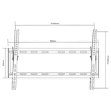 Cabletech SUPORT UNIVERSAL LED TV 37-70 CU INCLINARE