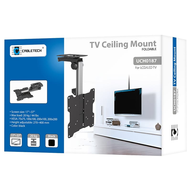 Cabletech Suport TV Suport TV Cabletech UCH0187 | Tavan, 17-37 inch, LED