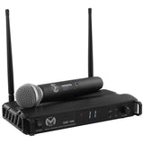 Mac Mah Set Microfon Wireless UHF Mac Mah W-UHF 100 M, Microfon de Mână + Receptor, 660–690 MHz, 2x16 Canale, 50–80 m