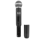 Mac Mah Set Microfon Wireless UHF Mac Mah W-UHF 100 M, Microfon de Mână + Receptor, 660–690 MHz, 2x16 Canale, 50–80 m