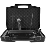 Mac Mah Set Microfon Wireless UHF Mac Mah W-UHF 100 M, Microfon de Mână + Receptor, 660–690 MHz, 2x16 Canale, 50–80 m