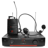 BoomTone DJ Set microfon wireless UHF BoomTone DJ UHF-10R + lavalieră/cască, 539,3 MHz, 1 canal, 50 m