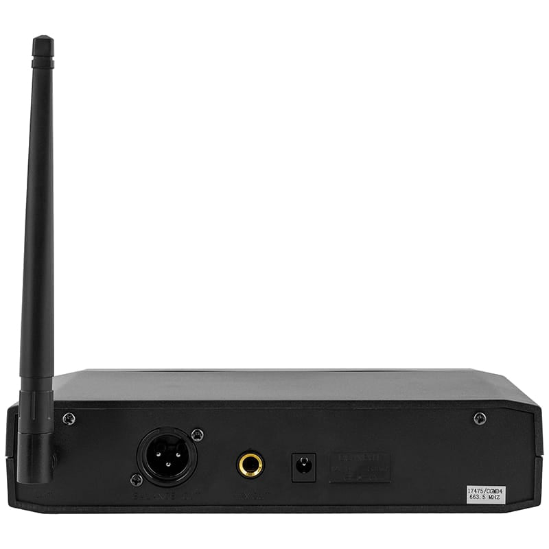 BoomTone DJ Set Microfon Wireless UHF BoomTone DJ UHF SOLO F2, microfon de mână + receptor, 682,2 MHz, ieșiri XLR/Jack