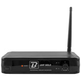 BoomTone DJ Set microfon wireless UHF BoomTone DJ UHF Solo F1, microfon de mână, 663,5 MHz, rază 50–80 m, ieșiri XLR/Jack