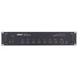 BST Amplificator linie 100V BST 120W, 3 intrări microfon, 2 AUX, phantom +48V, montaj rack 19” 2U