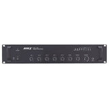 BST Amplificator linie 100V BST 120W, 3 intrări microfon, 2 AUX, phantom +48V, montaj rack 19” 2U