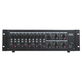 BST Mixer amplificat BST 4 zone 4x60W, 5 canale, 100V/70V/4-8Ω, phantom +48V, rack 19” 3U