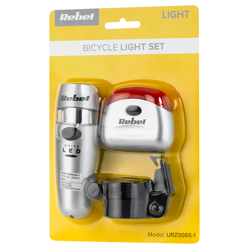 Rebel SET LUMINI FATA SPATE BICICLETA REBEL