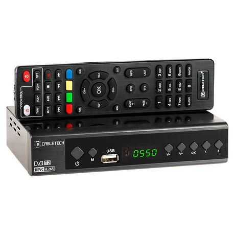 Cabletech TUNER DIGITAL TERESTRU / CABLU DVB-T2/C H.265 CABLETECH