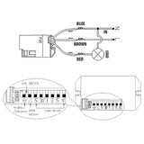 Lechpol SENZOR PIR SENZOR EXTERN 800W 360 GRADE