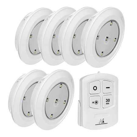 Lechpol SET 6 LAMPI LED CU TELECOMANDA MCE0165