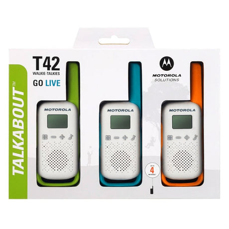 Motorola Statie radio Statie Radio PMR Motorola T42 URZ0969.3 | Set 3 Bucati, 16 Canale
