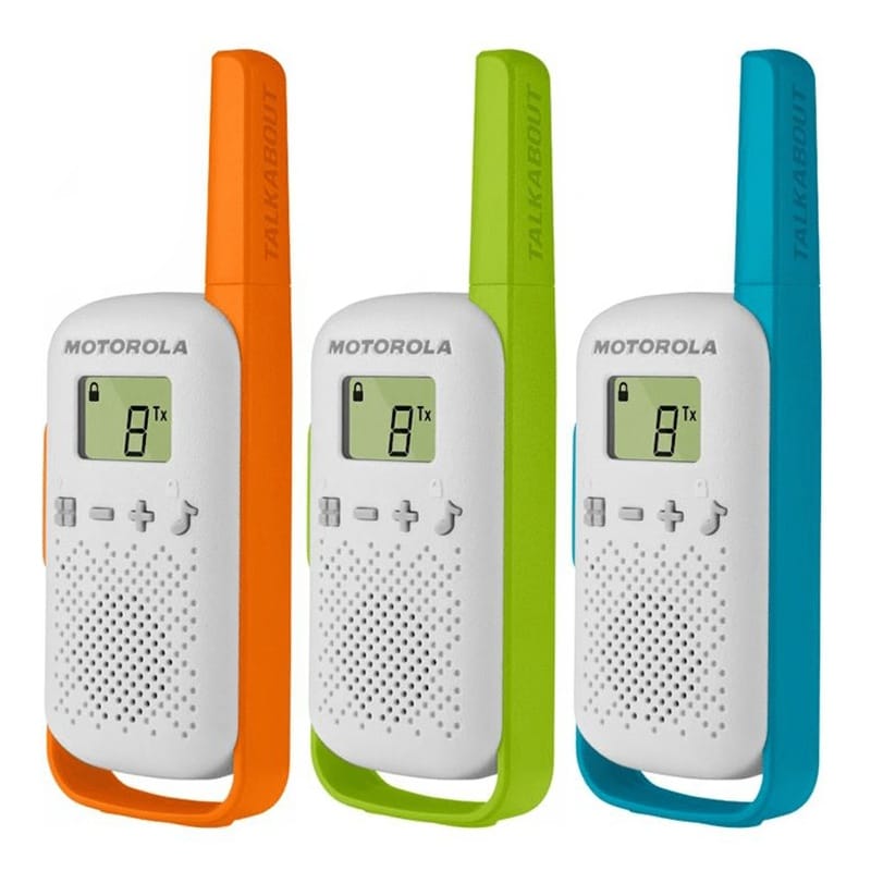 Motorola Statie radio Statie Radio PMR Motorola T42 URZ0969.3 | Set 3 Bucati, 16 Canale